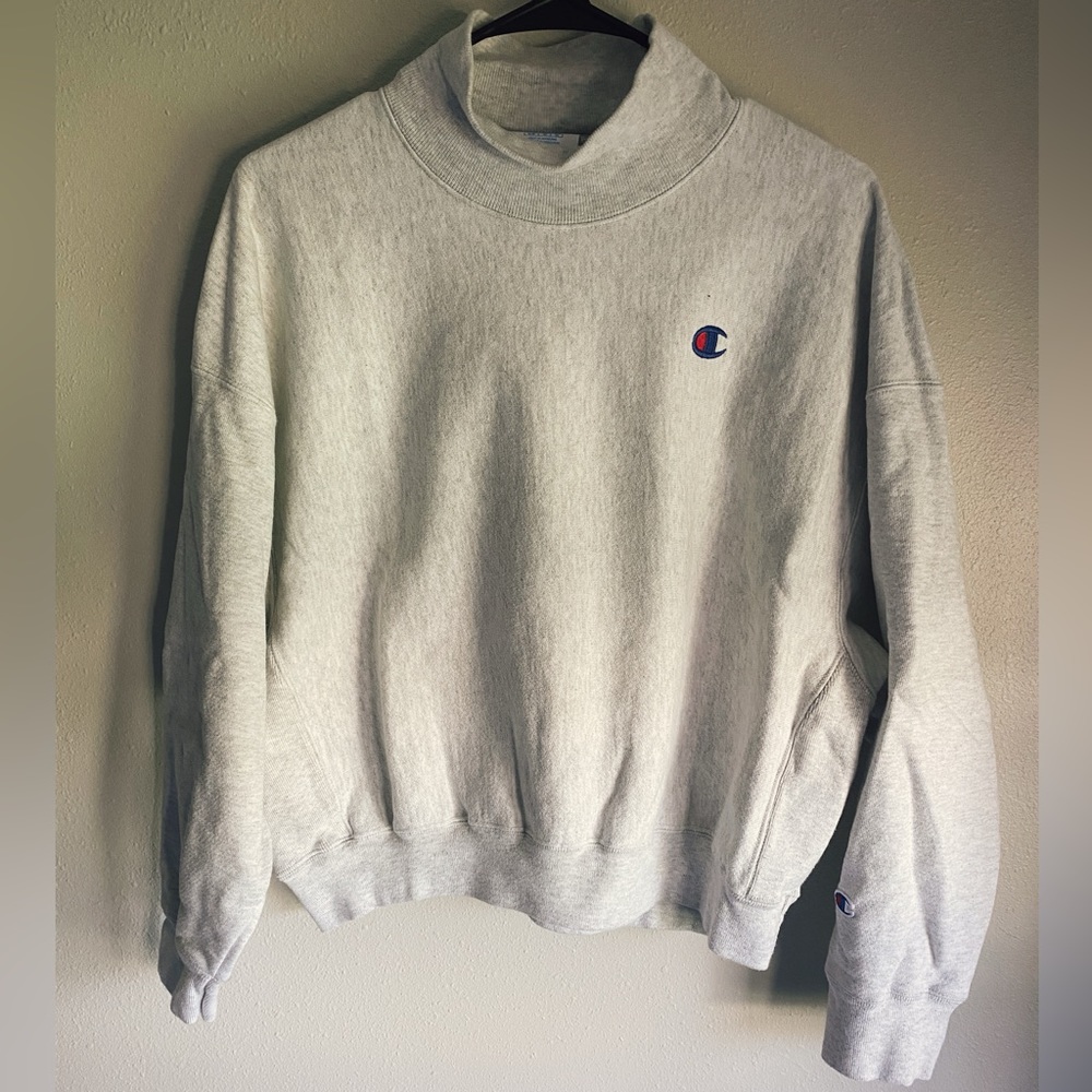 Champion Turtleneck Sweatshirt Size M